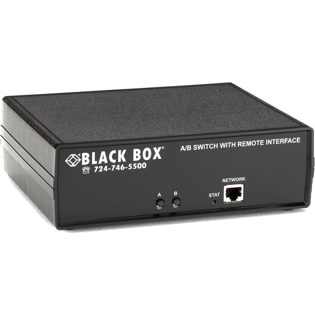 Black Box SW1041A Switch Cat 6 A B con Interfaz Remota 10 Gb s 5 ms