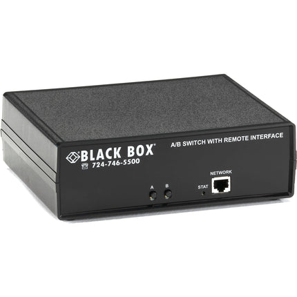 Black Box SW1046A Conmutador A/B DB9 con Control Ethernet y RS-232 10 Gb/s