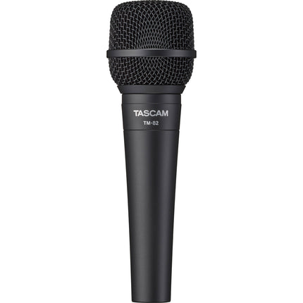 TASCAM TM-82 Micrófono Dinámico Para Voces e Instrumentos Patrón Cardioide