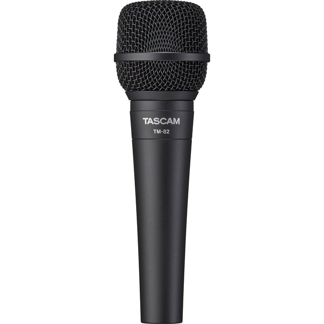 TASCAM TM-82 Micrófono Dinámico Para Voces e Instrumentos Patrón Cardioide