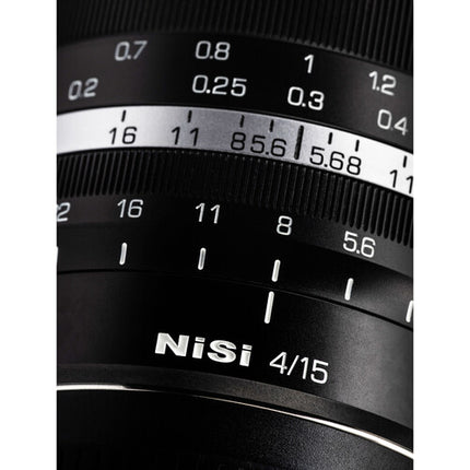 NiSi 15mm f4 Sunstar ASPH Lente para Sony E Montura Full Frame