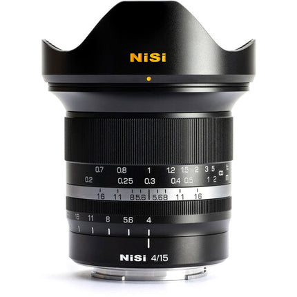 NiSi 15mm f4 Sunstar ASPH Lente para Sony E Montura Full Frame