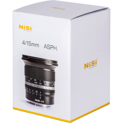 NiSi 15mm f4 Sunstar ASPH Lente para Sony E Montura Full Frame