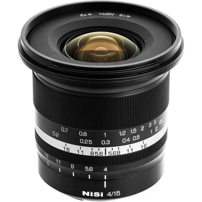 NiSi 15mm f4 Sunstar ASPH Lente para Sony E Montura Full Frame