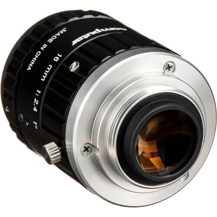 Computar V1624-MPZ Lente Fijo 16mm Montura C para Visión Artificial 20MP