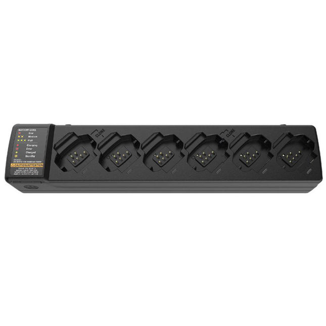 Motorola DTR Cargador Multiunidad 6 Compartimientos para Norteamérica