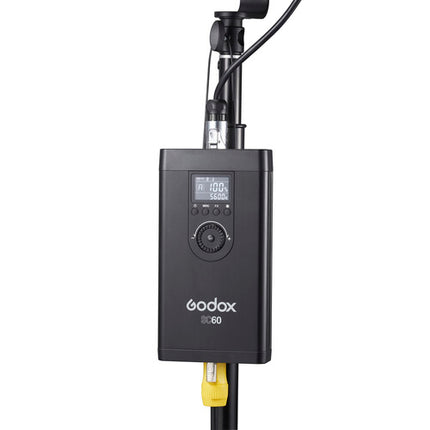 Godox S60 Luz LED de Enfoque 6-55° con Control por App y 32 Canales