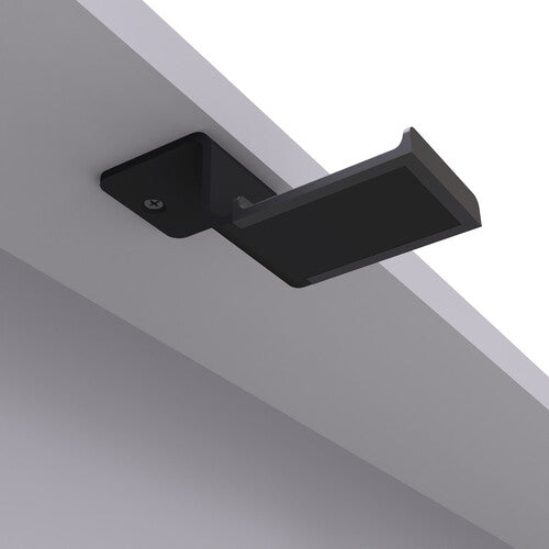 Kanto Living HH Soporte Universal para Auriculares Bajo Escritorio con Adhesivo 3M Negro