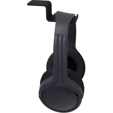 Kanto Living HH Soporte Universal para Auriculares Bajo Escritorio con Adhesivo 3M Negro