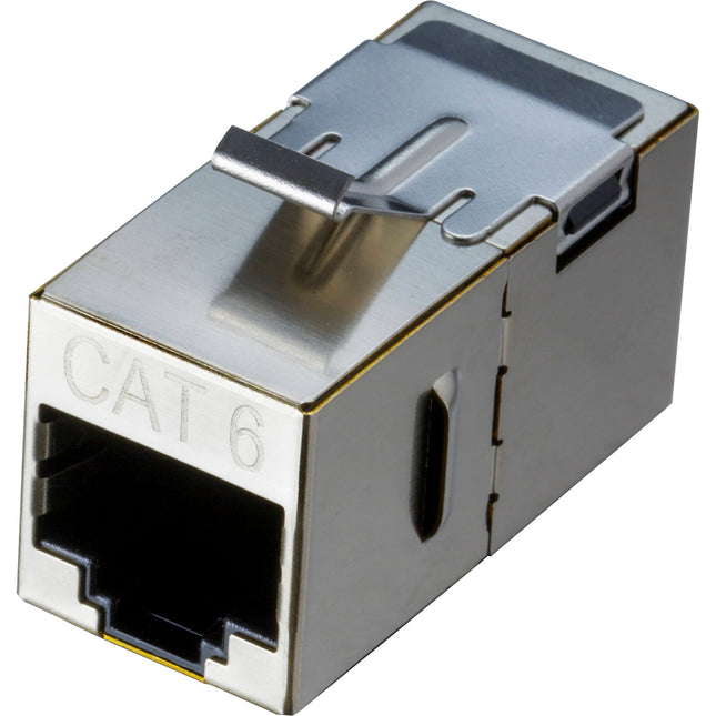 NTW CAT6 Acoplador Keystone Apantallado Metal Diecast Alta Durabilidad