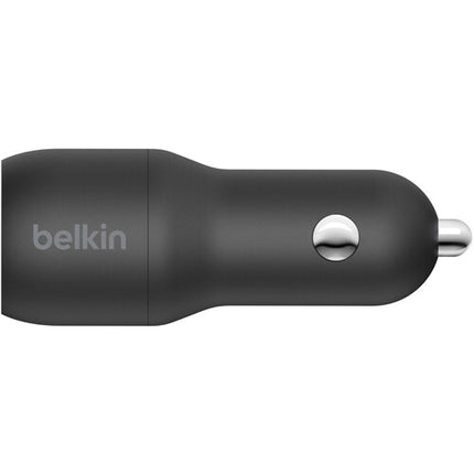 Cargador de Coche Belkin Boost Charge 24W USB Tipo A con Cable USB A y USB C