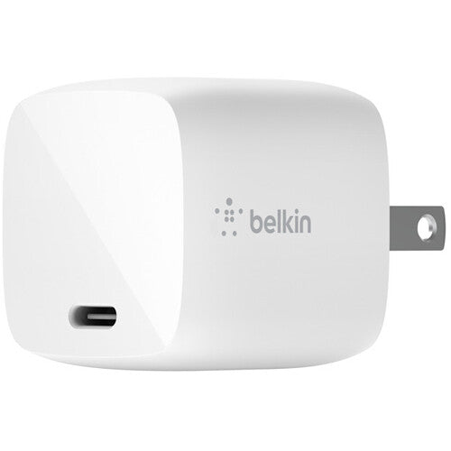 Belkin Boost Charge Cargador de Pared USB Tipo C 30W PD con Tecnología GaN