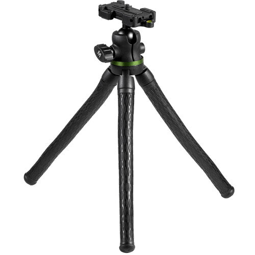 Magnus FT-P15 MiniFlex trípode flexible para smartphones y cámara capacidad 3 kg patas flexibles nivel burbuja
