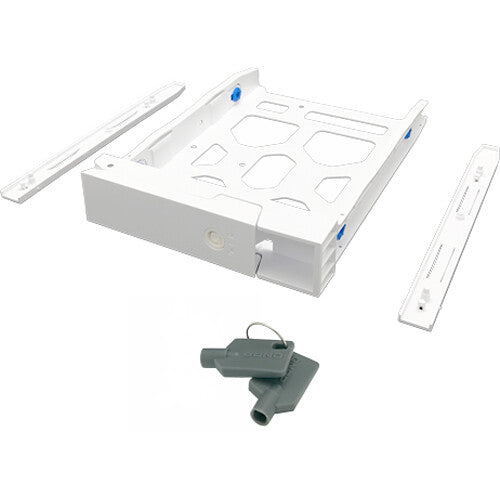 QNAP Bandeja HDD 3.5 y 2.5 con Llave para TR-002 004 TS-251+ y 451+ Blanca