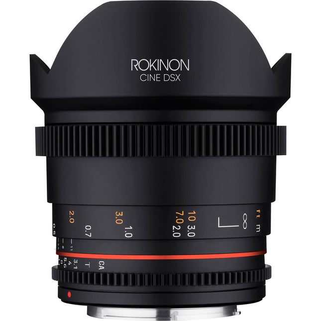Rokinon 14mm T3.1 Lente Cine Ultra Gran Angular EF Montura Resistente al Clima