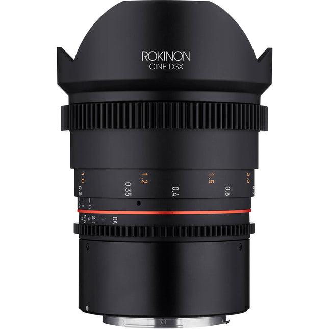 Rokinon 14mm T3.1 DSX Objetivo Ultra Gran Angular Cine Full Frame Canon RF