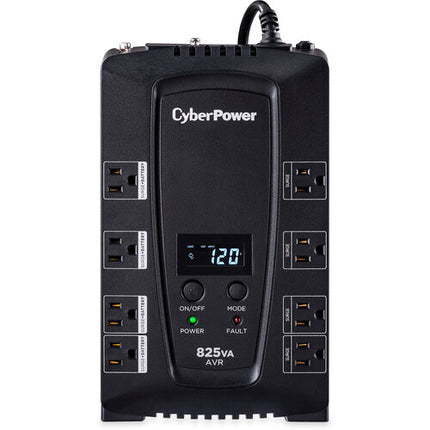 CyberPower CP825AVRLCD UPS inteligente de 825VA 450W con panel LCD y garantía