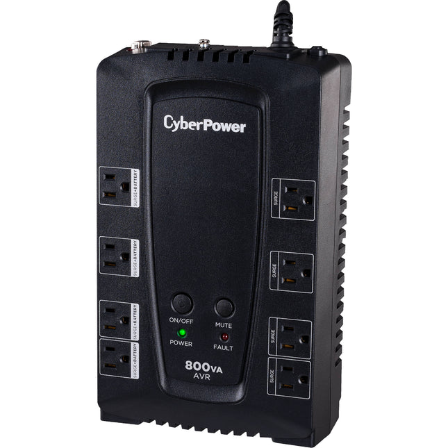 CyberPower CP800AVR SAI Compacto 800VA 450W 8 Salidas USB Software