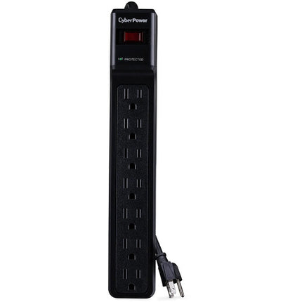 CyberPower CSB706 Protector de sobretensión 7 tomas cable 6 pies negro