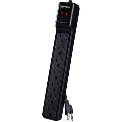 CyberPower CSB706 Protector de sobretensión 7 tomas cable 6 pies negro