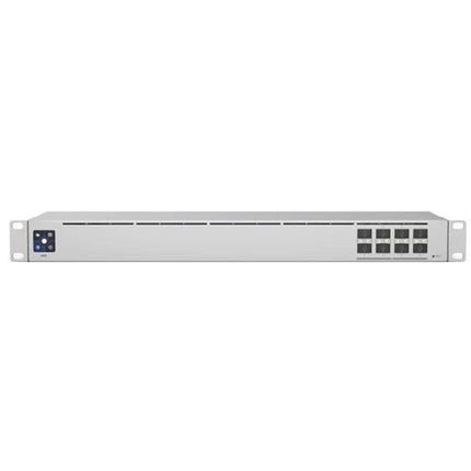 Ubiquiti UniFi Switch de Agregación Gestionado 8 Puertos 10G SFP+ 160 Gb/s Capacidad Rack
