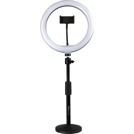 Gator LED luz anular de escritorio 10" 3200 a 5500K mando usb