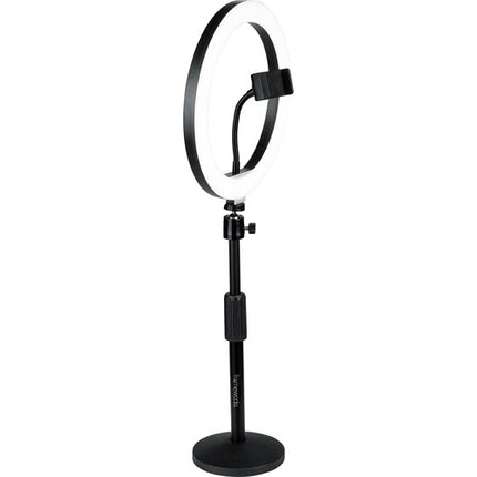 Gator LED luz anular de escritorio 10" 3200 a 5500K mando usb