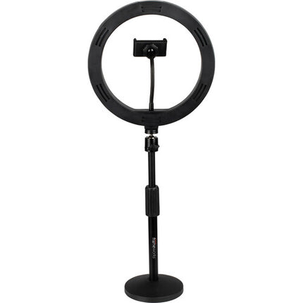 Gator LED luz anular de escritorio 10" 3200 a 5500K mando usb