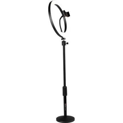 Gator Kit de Dos Aros de Luz con Soportes y Sujetadores para Teléfono 3200-5500K 10 Niveles de Brillo