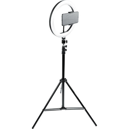 Gator 10 pulgadas aro de luz LED con soporte control remoto y temperatura ajustable 3200 5500K