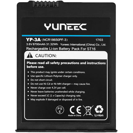 Batería de Litio 8700mAh 3.6V para Transmisor Estación Tierra ST16S YUNEEC