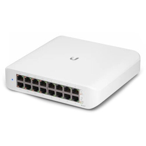 Ubiquiti UniFi Lite Switch Gestionado 16 Puertos Gigabit 8 PoE+ 45W
