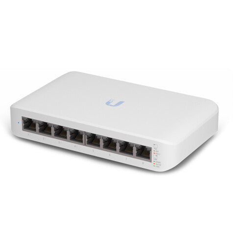 Ubiquiti UniFi Lite 8 Puertos Gigabit PoE+ Switch Gestionado 52W PUE