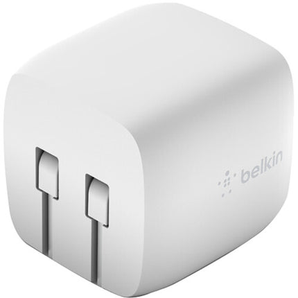 Belkin BOOST CHARGE 30W Cargador de Pared USB Tipo-C GaN Blanco con Cable 3.3'