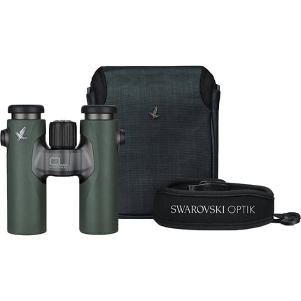 SWAROVSKI OPTIK 10x30 CL Prismáticos con Recubrimientos SWAROBRIGHT y Estuche Wild Nature