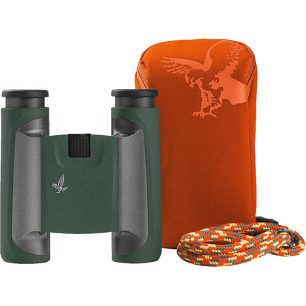 SWAROVSKI OPTIK 8x25 CL Prismaticos Compactos Verde con Funda y Correa