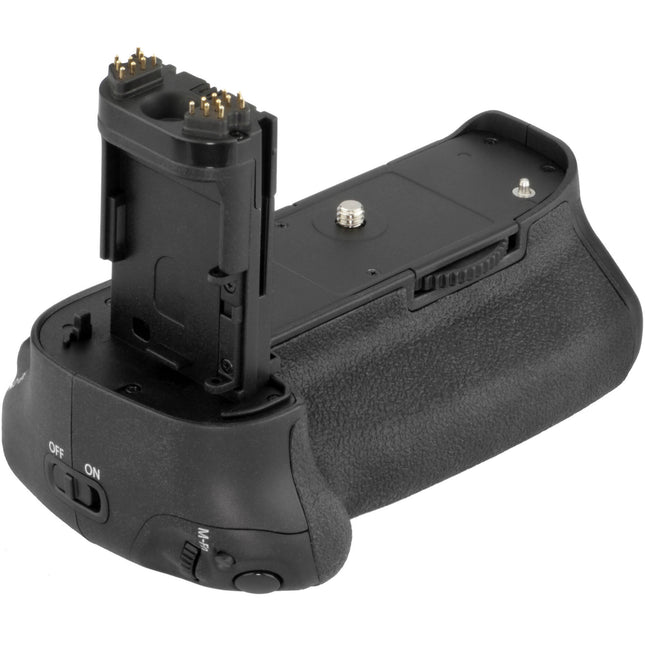 Vello BG-C9-2 Empuñadura de batería para Canon 5D Mark III 5DS y 5DS R con soporte para dos baterías LP-E6 y disparador vertical