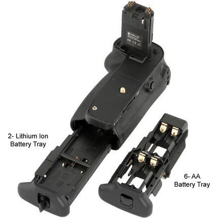 Vello BG-C9-2 Empuñadura de batería para Canon 5D Mark III 5DS y 5DS R con soporte para dos baterías LP-E6 y disparador vertical
