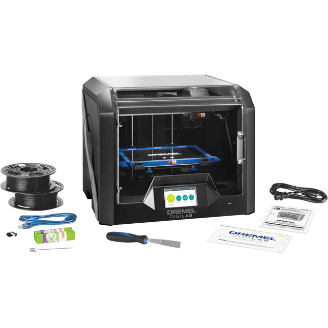 Dremel 3D Digilab 3D45 Impresora 3D Volumen 10x6x6.7" Resolución 50-300 Micrones