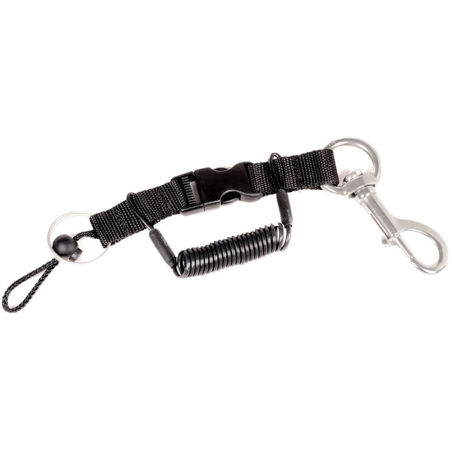 Ultralight Correa para Cámara con Resorte Acero Inoxidable y Hebilla Rápida Negra
