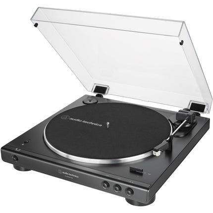 Audio-Technica AT-LP60XBT-USB-BK Tocadiscos Estéreo Automático Bluetooth USB 33 1/3 y 45 rpm
