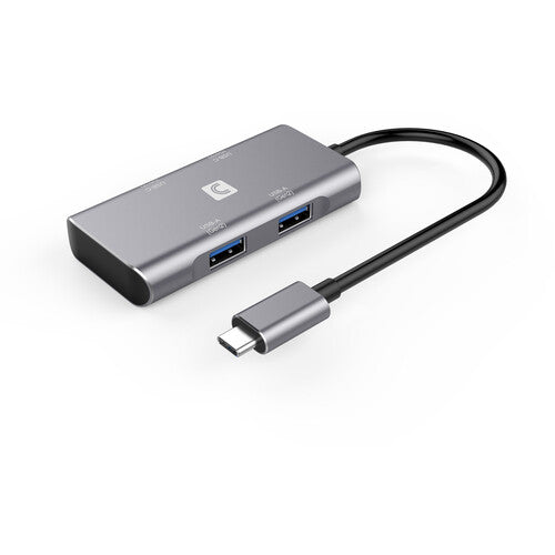Comprehensive VersaHub Hub USB 3.2 Gen 2 4 Puertos Plata 5V 3A 4 Pulgadas