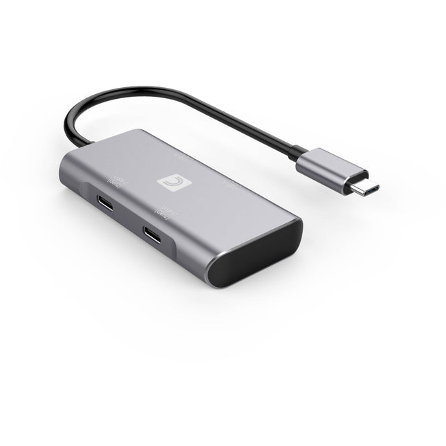 Comprehensive VersaHub Hub USB 3.2 Gen 2 4 Puertos Plata 5V 3A 4 Pulgadas