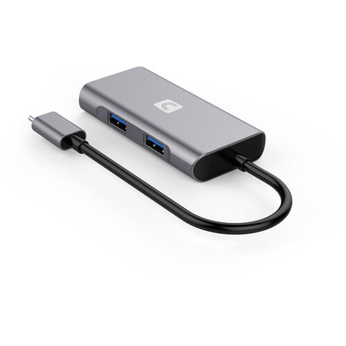 Comprehensive VersaHub Hub USB 3.2 Gen 2 4 Puertos Aluminio Plata 5V 3A
