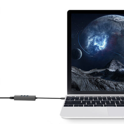 Tera Grand Adaptador Ethernet Gigabit USB 3.1 y Hub 3 Puertos USB