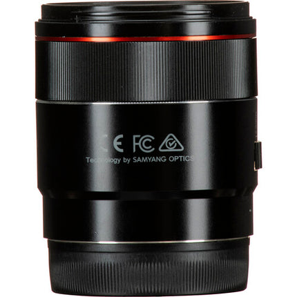 Rokinon AF 75mm f/1.8 FE Objetivo Sony E Full Frame 9 Cuchillas