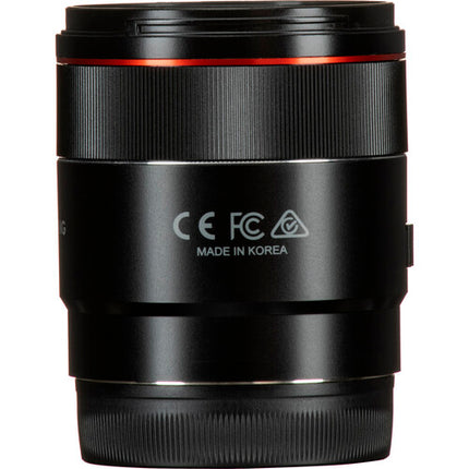 Samyang AF 75mm f/1.8 FE objetivo para Sony E apertura f/1.8 a f/22 enfoque STM