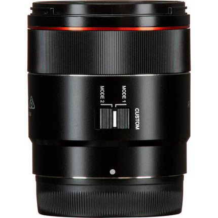 Samyang AF 75mm f/1.8 FE objetivo para Sony E apertura f/1.8 a f/22 enfoque STM