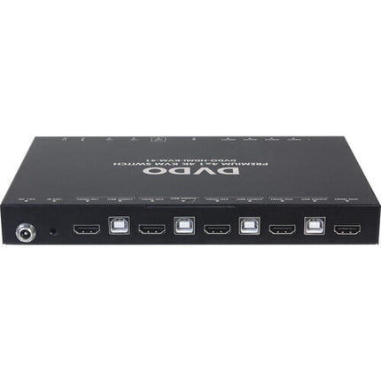 DVDO 4 x 1 HDMI 2.0 KVM Switcher con 4K y 4 entradas HDMI y USB