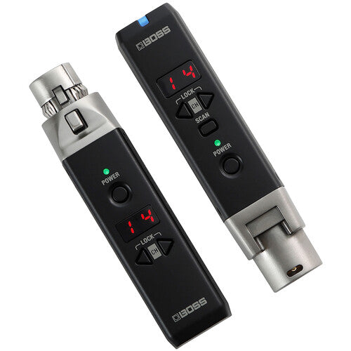 BOSS Digital Sistema Inalámbrico para Micrófono Alcance 70m Uso Sencillo Pilas AA